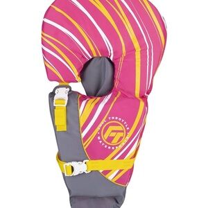 Children's Pink and Yellow Life Vest